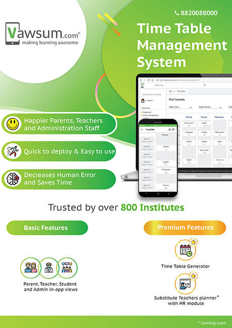 Time Table Management System